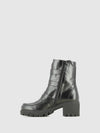 Botins com Fecho em Preto